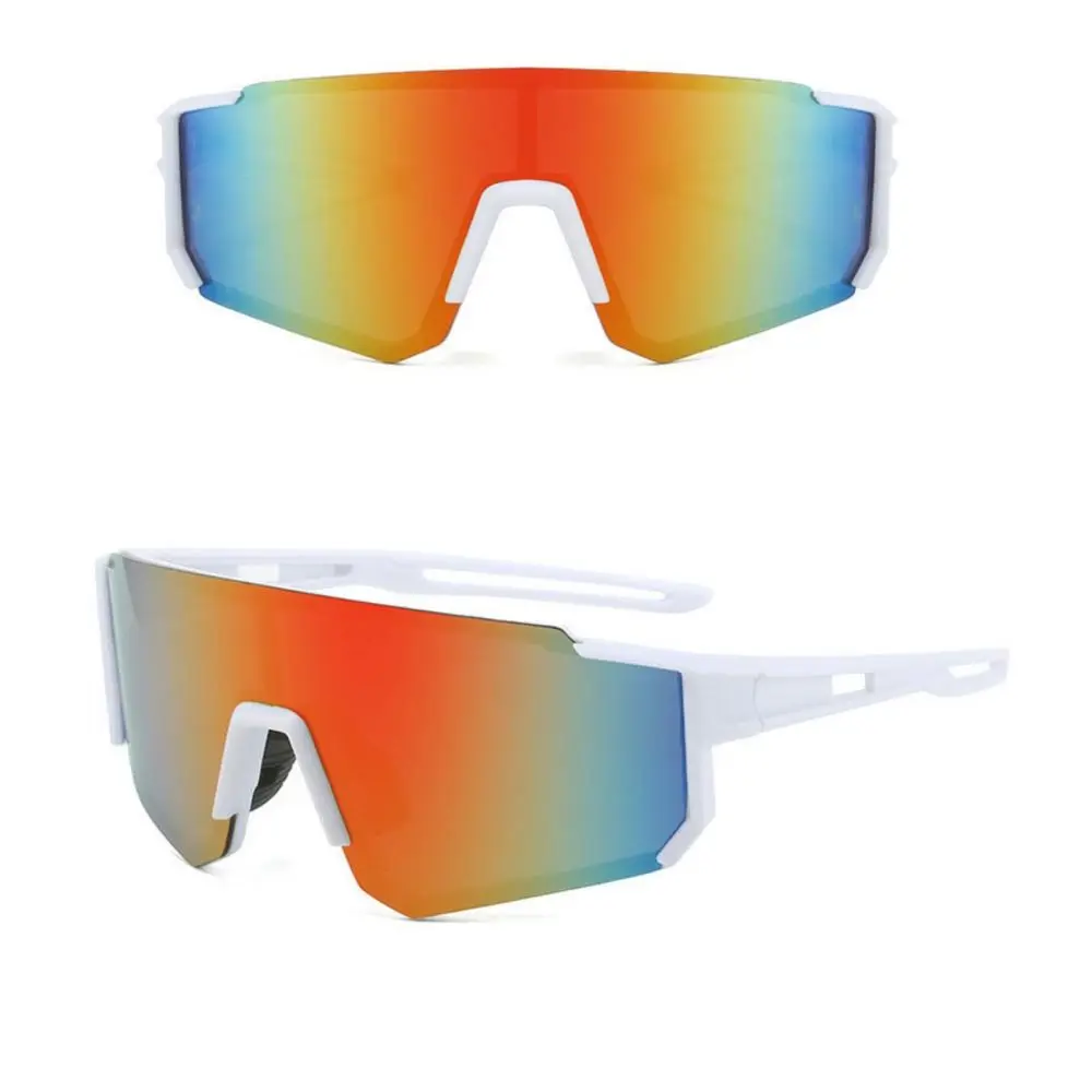 UV400 Cycling Sunglass Colorful HD Lens Windproof UV Resistant Cycling Glass Vintage Comfortable Outdoor Sport Goggle Fishing