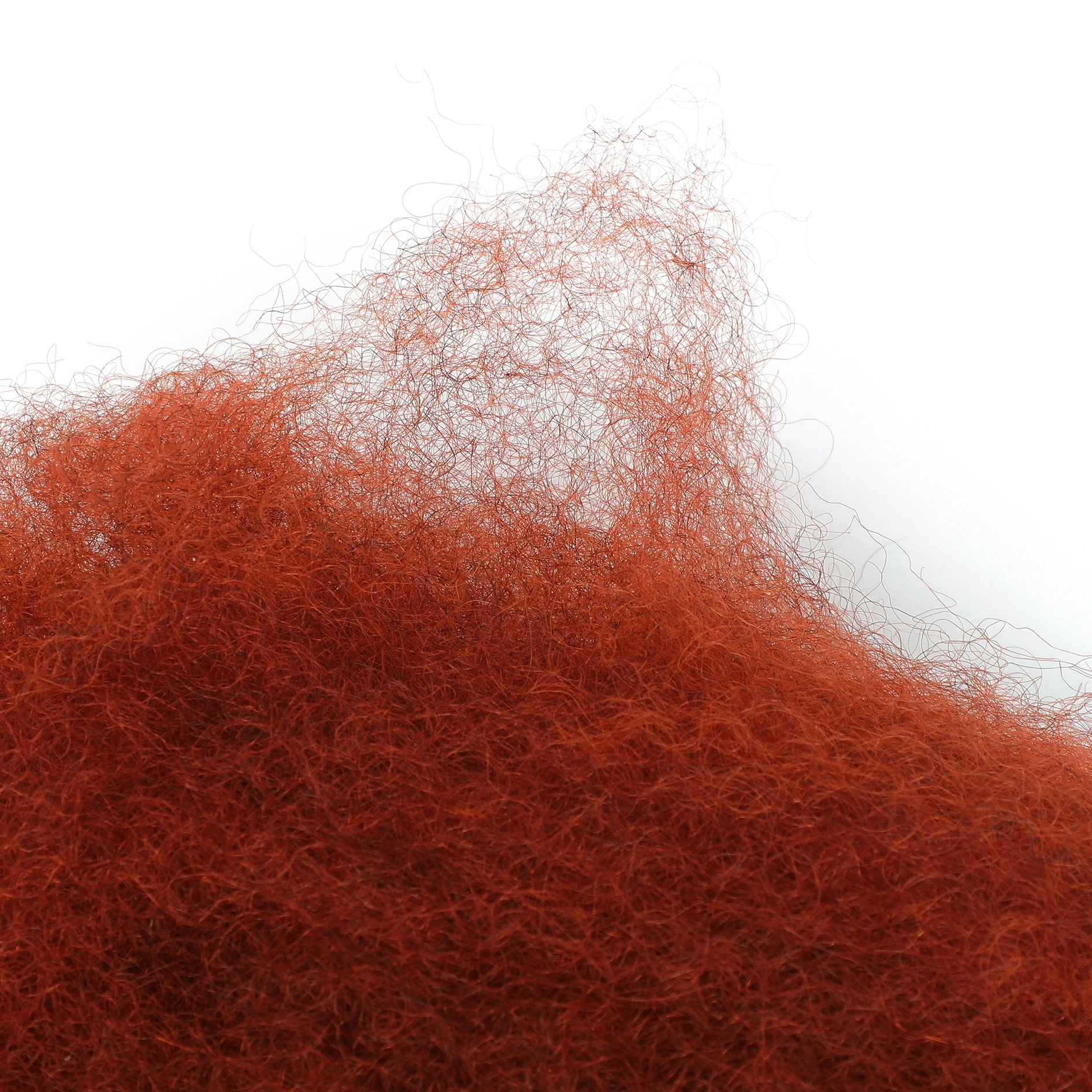 Estensioni dei capelli umani sfusi afro crespi per intrecciare lo styling Colore naturale nero/marrone/rosso leggero per le donne da indossare tutti i giorni