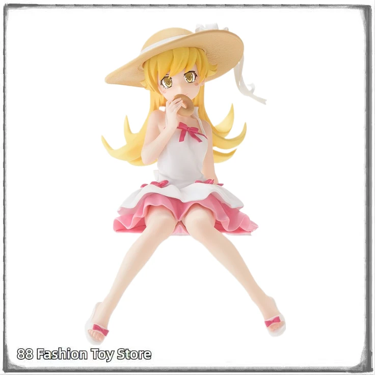 En Stock Original 100% Monogatari serie Chokonse Premium figura Oshino Shinobu Personaje de Anime modelo de juego juguete para regalo