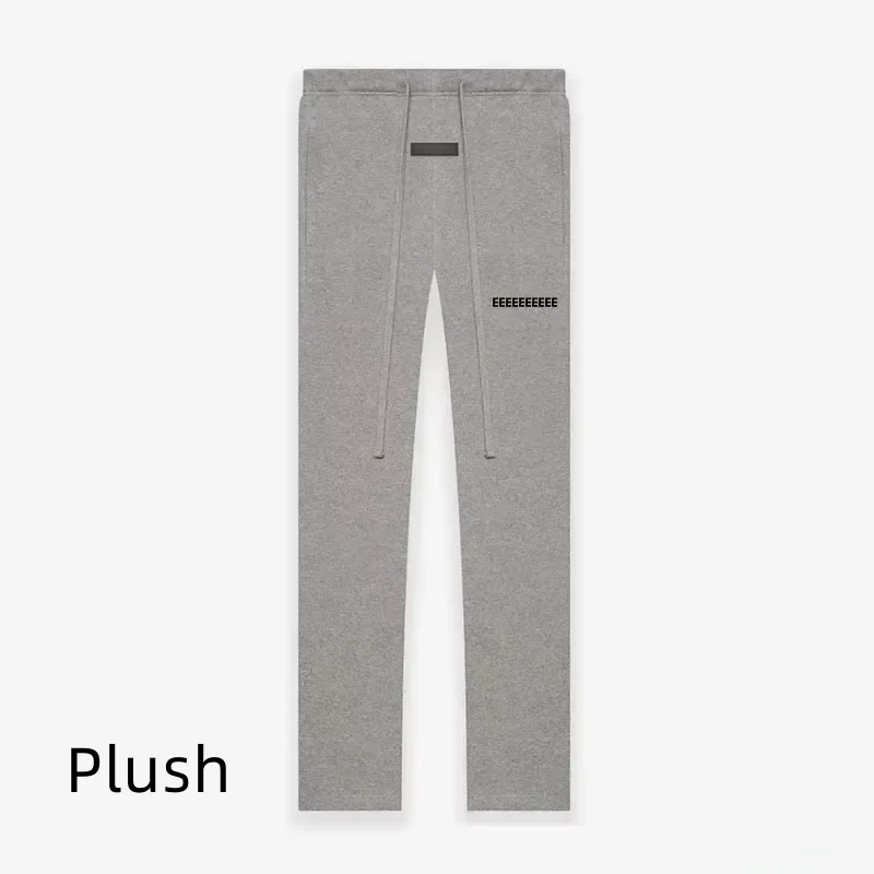 22SS Heren Jogging Set Dubbel Gevoerde Oversized Hoodies Luxe Design Voor- en Achterkant Pluche Letter Hoodies High Street Koppel Trainingspak