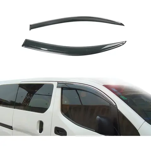 닛산 NV200 액세서리 레인 쉴드 썬 가드 디플렉터에 맞는 4PCS / 2PCS 인젝션 윈도우 바이저