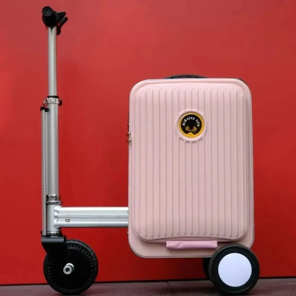 

Electric Luggage Rideable Mobility Scooter Trolley Case Chassis Riding suitcase travel case Boardable Smart Electric Car Case