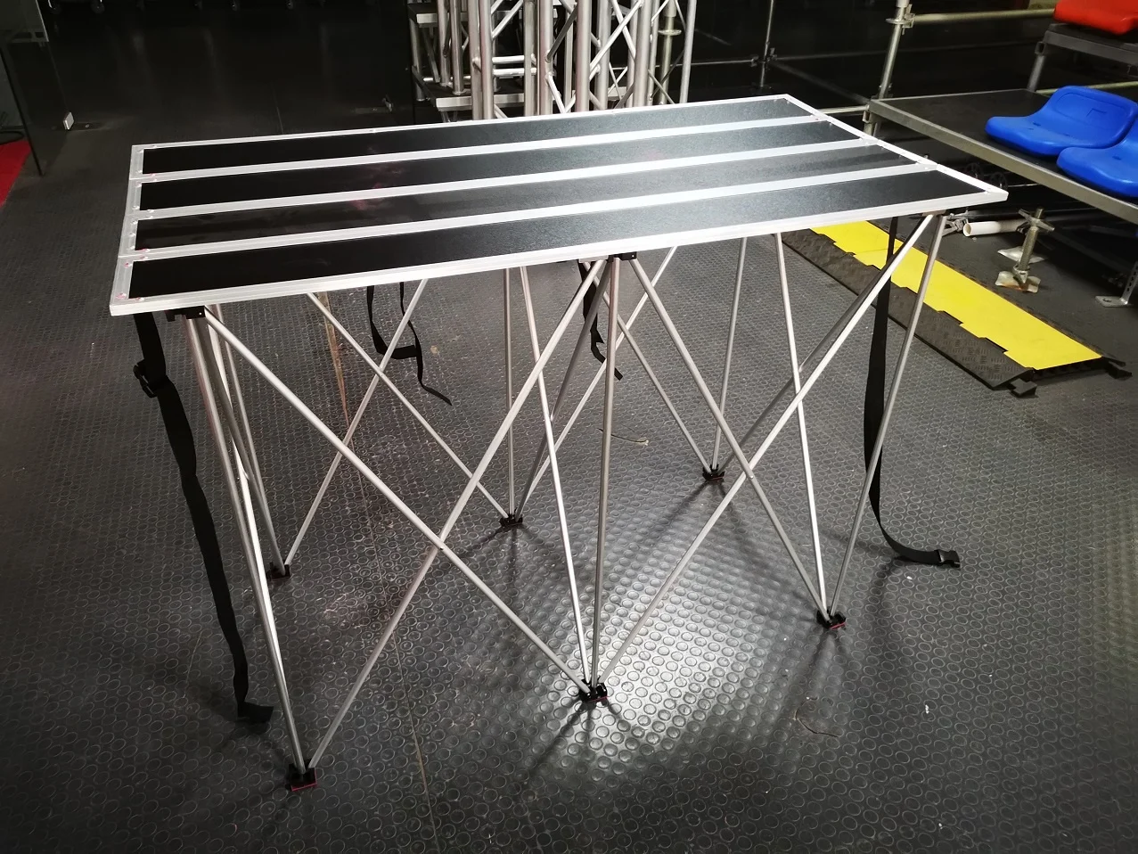 DJ Stand Table,UNIVERSAL FOLDING STAND, Indoor Outdoor Events Portable Stage Table