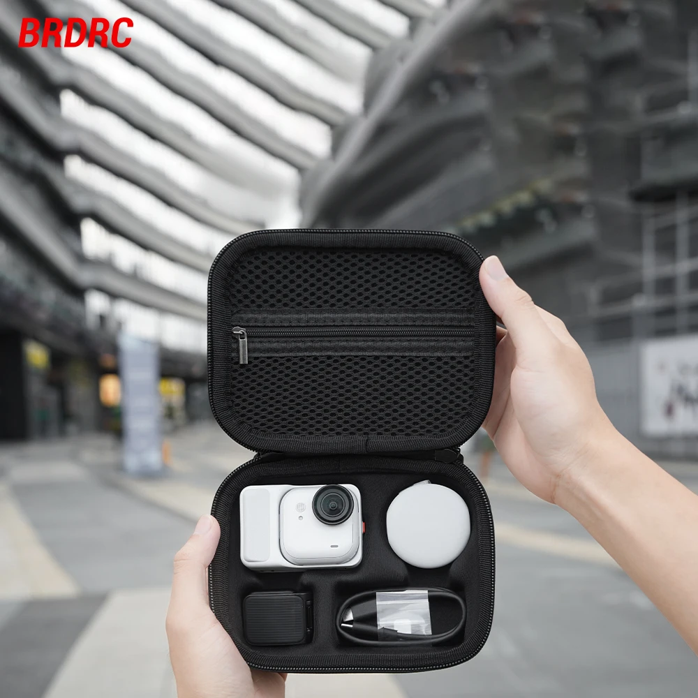 

BRDRC Mini Storage Case For Insta360 GO Ultra Carrying Case Handbag Portable Travel Box For Insta 360 GO Ultra Accessories