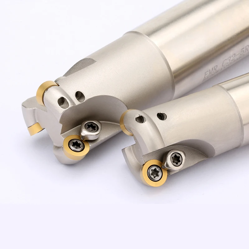 EMR 4R/5R CNC Round Nose Milling Cutter Bar Hardened Anti-vibration Flat Surface Roughing For Carbide Inserts RPMT08T2 RPMT1003