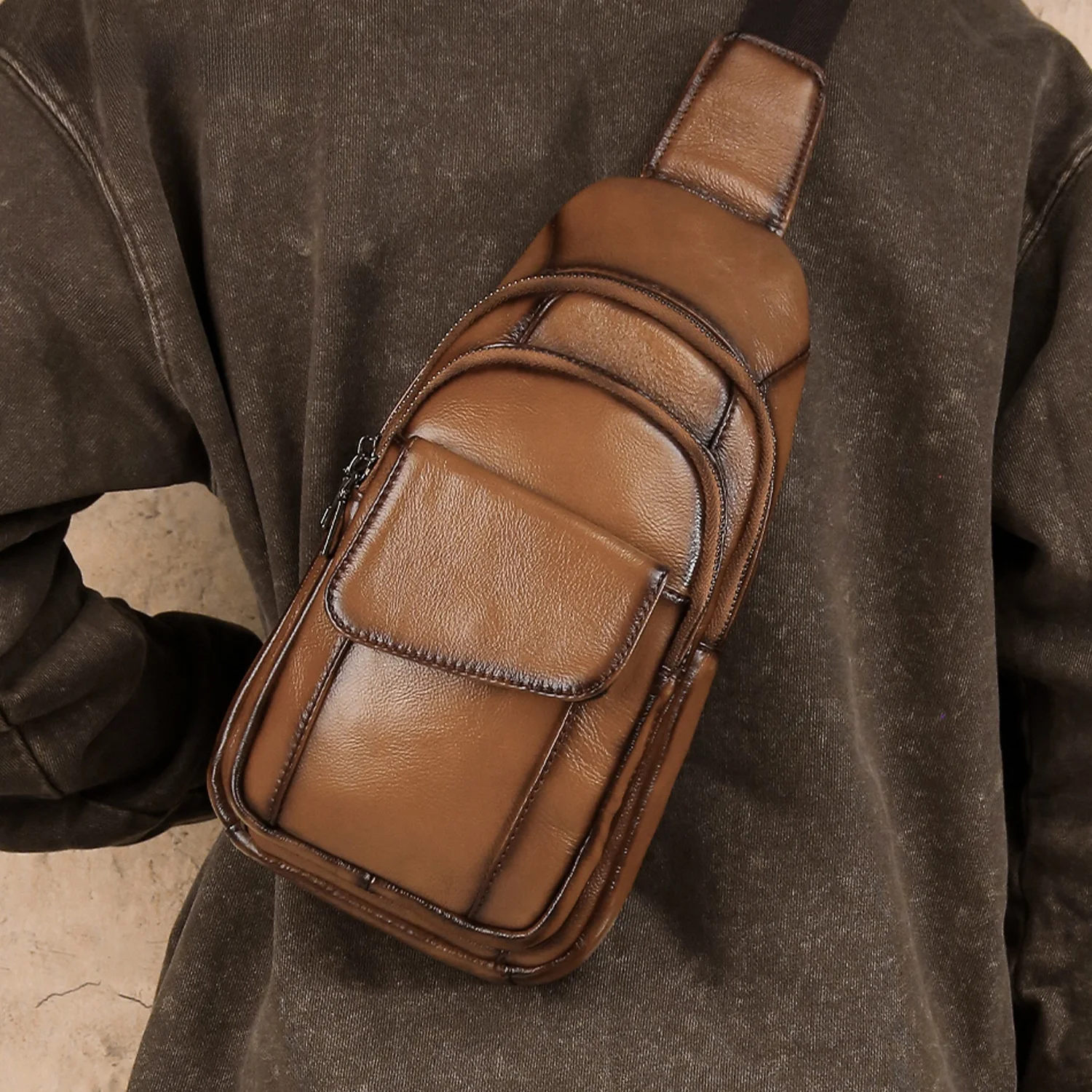 classic-men's-chest-bag-multi-functional-casual-commuter-crossbody-bag-top-layer-cowhide-genuine-leather-satchel-hot-sale-acr