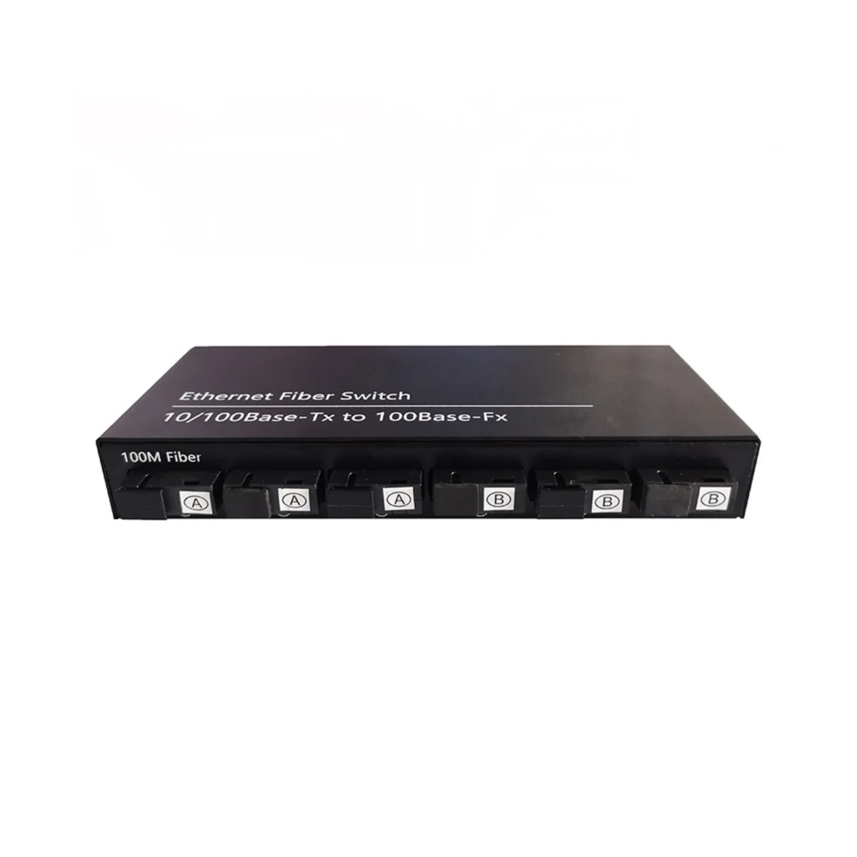 

6Port 10/100M Ethernet Switch 6 Fiber Port 25KM 2UTP RJ45 Fiber Optical Transceiver Optical Media Converter US Plug