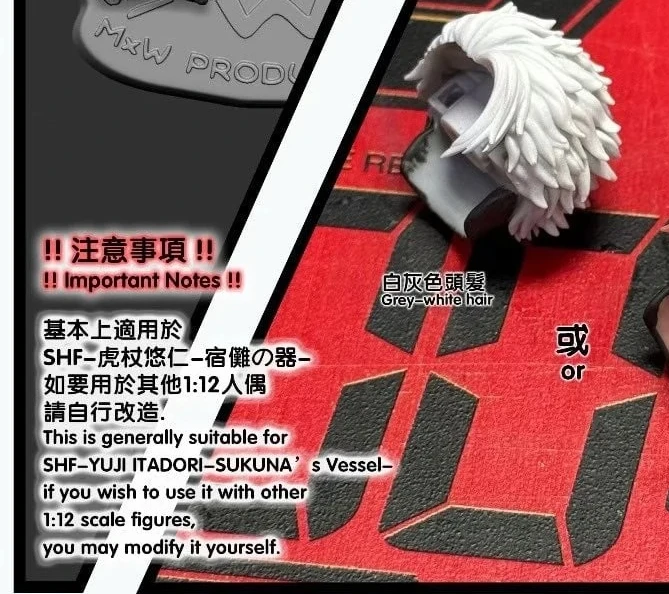 ship on 45-90 Days】MxW Studio Jujutsu Kaisen 1/12 SHF Yuji