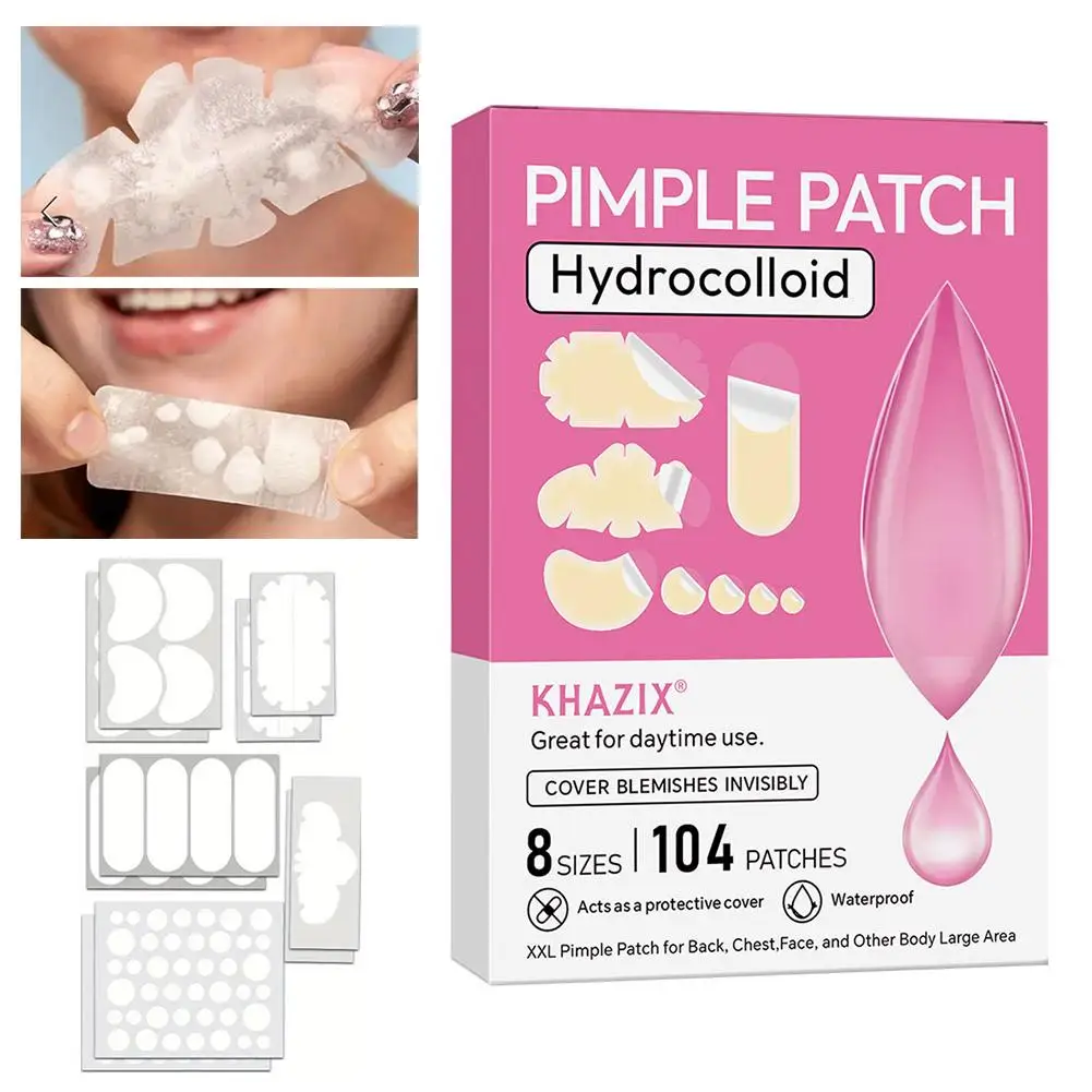 متعددة الأشكال مختلطة حب الشباب التصحيح بقع الغروانية المائية حب الشباب إزالة مقاوم للماء غير مرئية إصلاح ملصق الوجه العناية بالبشرة