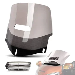 Motorcycle Windscreen Windshield with Air Vented for honda Goldwing GL1800 2001-2017