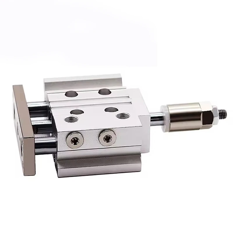 MGPM Pneumatic Cylinder Adjustable Stroke Type Three Bar Three-axis With Magnet MGPM12/16/20/25/32/40/50 Stroke 20-200mm
