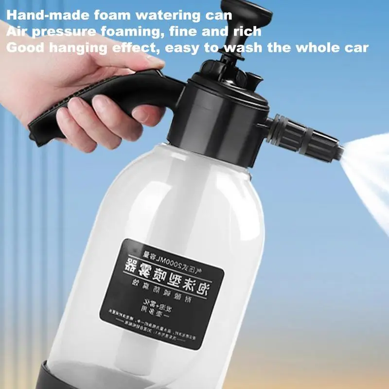 Car Wash Foam Spray Bottle, Car Washer Pot, Quick Release Sprayer, Automobiles Clean Wash Tool para SUVs e RVs