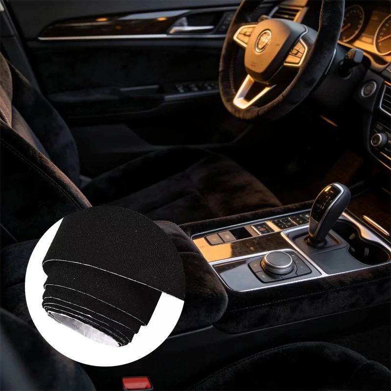 

50/100/200x149cm Car Interior Suede Fabric Self Adhesive Wrapping Sticker Cloth for Furniture Renovate Wrap Upholstery Fabrics