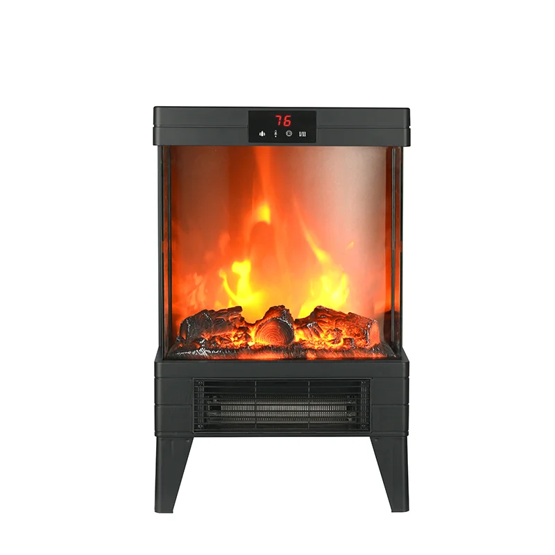 

FireplaceWinter Heating Decoration Vertical Small Fireplace Heater Table Indoor Simulation Flame Heater