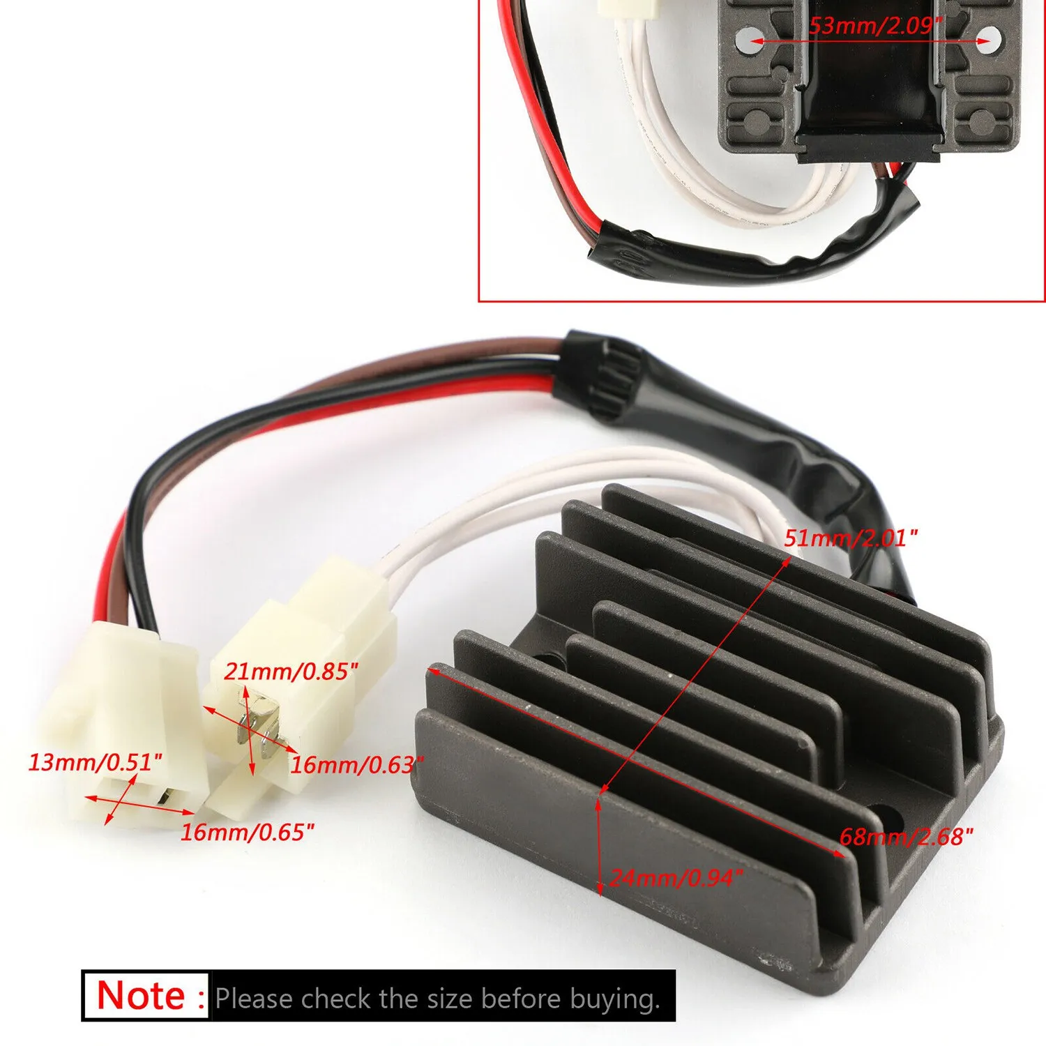 Motorcycle Voltage Regulator Rectifier For TZR125 RD125LC RZ125 SR125 SR185 5H0-81960-A0 5HO-H0 SH239