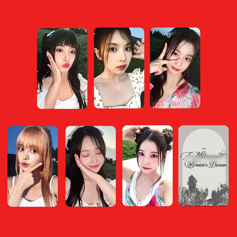 

6Pcs/Set NMIXX Idol Girl Group New Series Lomo Cards LILY HAEWON SULLYOON BAE JIWOO KYUJIN HD Printd Photocards Fans Gifts