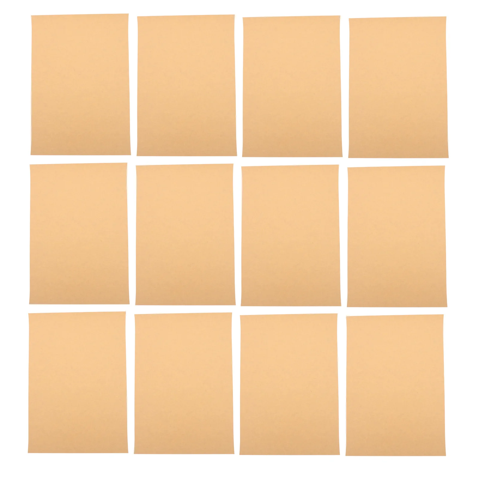 

100 Pcs A4 Kraft Cardboard Square Painting Scrapbook Paper 4K Color Drawing Eco Friendly Strong Easy