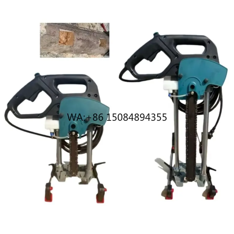 Professional Wood Drilling Solution with Chisel and Chain Mortiser for Custom Grooves
