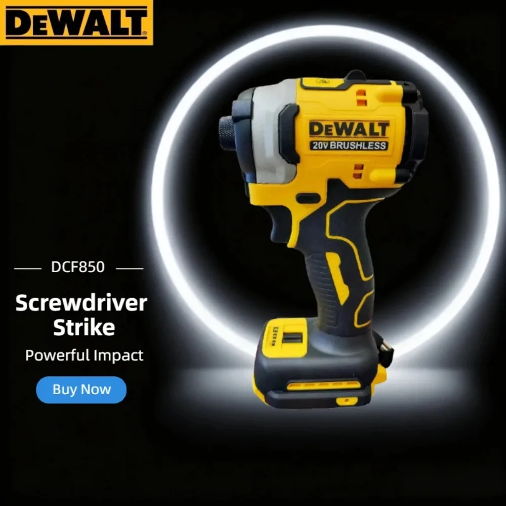

Ударный шуруповерт DEWALT DCF850 2026 года, 20В Max, литий-ионный, бесщеточный, электрический, с высоким крутящим моментом (аккумулятор в комплект не входит)