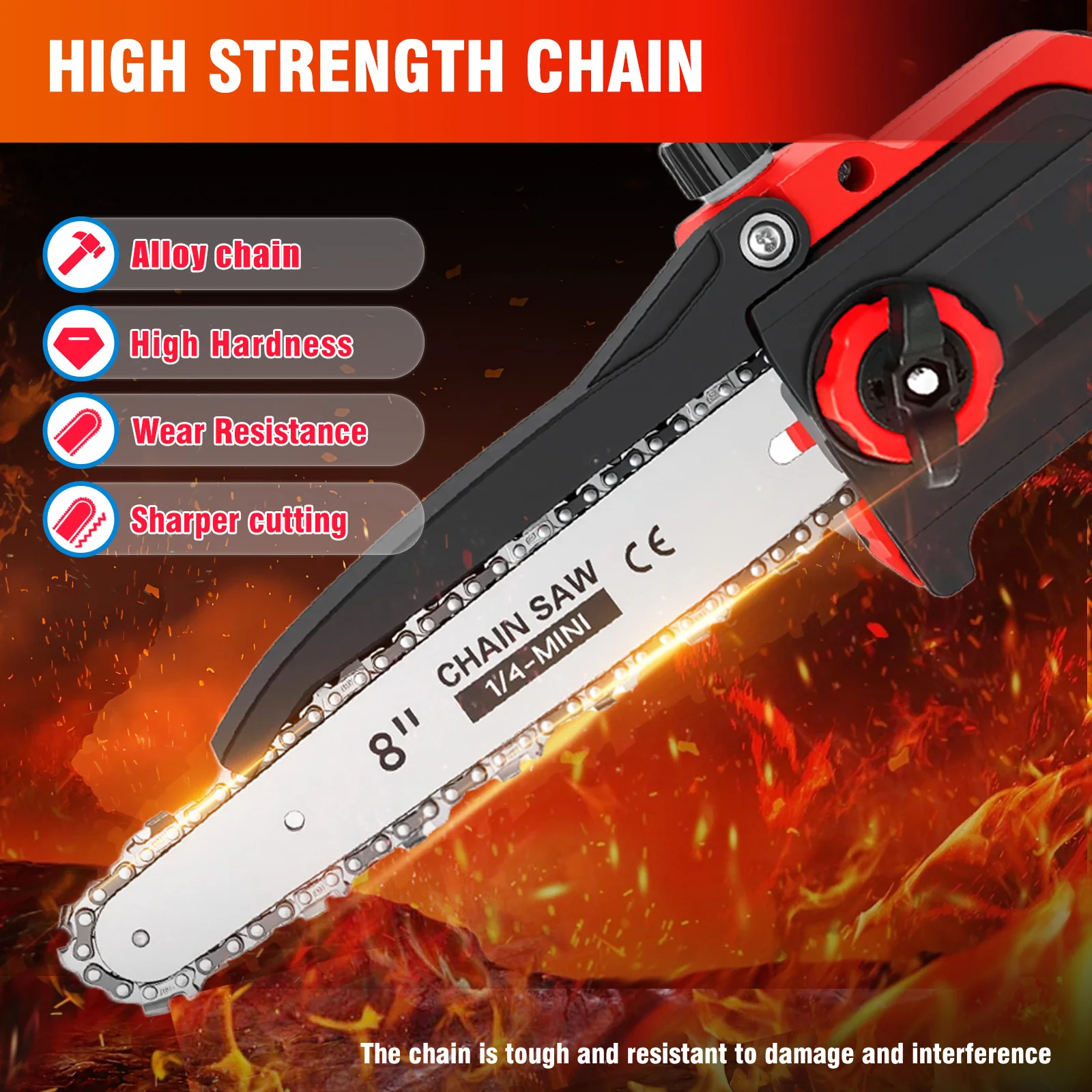 منشار كهربائي 1380 واط عالي ال - مراجعة Electric Chainsaw Battery وسعره