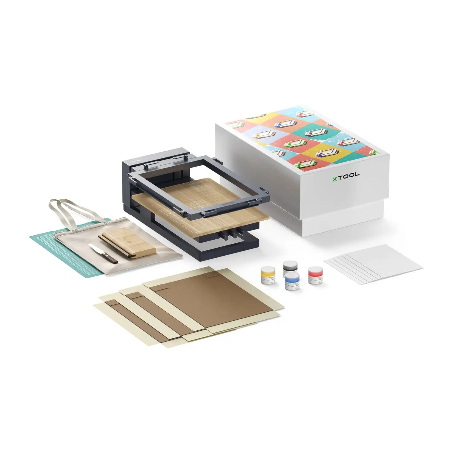 Impressora Xtool Screen com Laser 1ª Solução Screen Printing