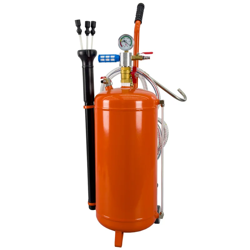 Unit pompa pneumatik kecil 20L, tebal, praktis, untuk oli rem mobil kecil, pengganti alat perawatan otomotif