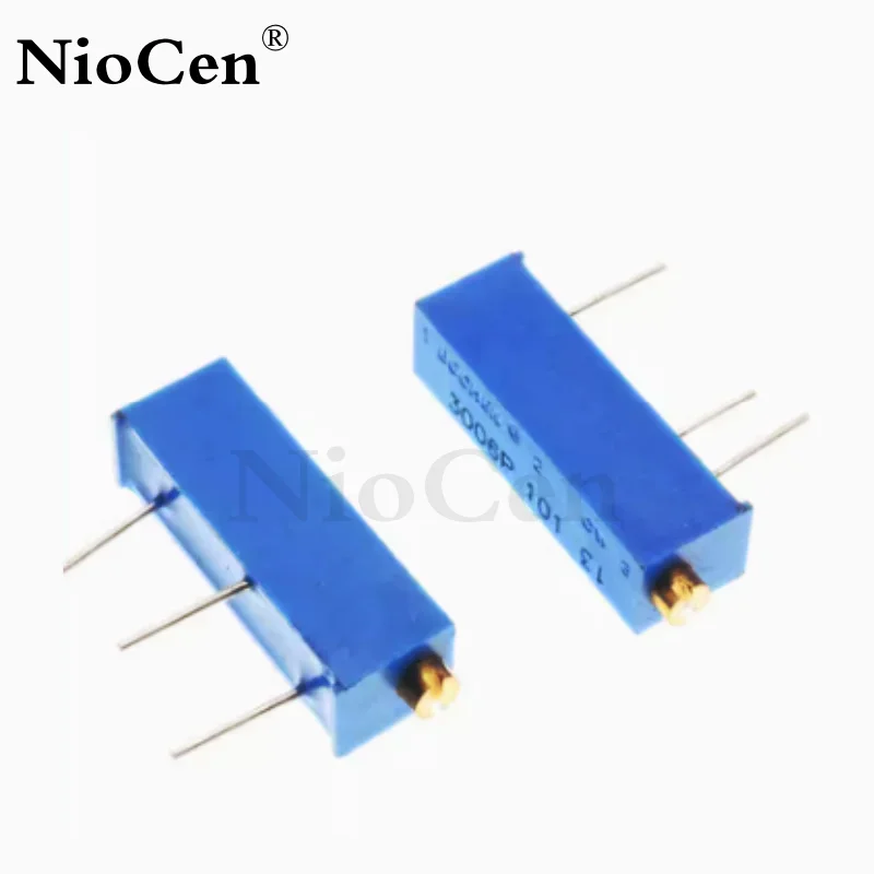 (10PCS) 3006P Präzision Multi-turn Einstellbare Potentiometer 1K 2K 5K 10K 20K 50K 100K 200K 500K 100R 200R 500R 100 200 500 ohm