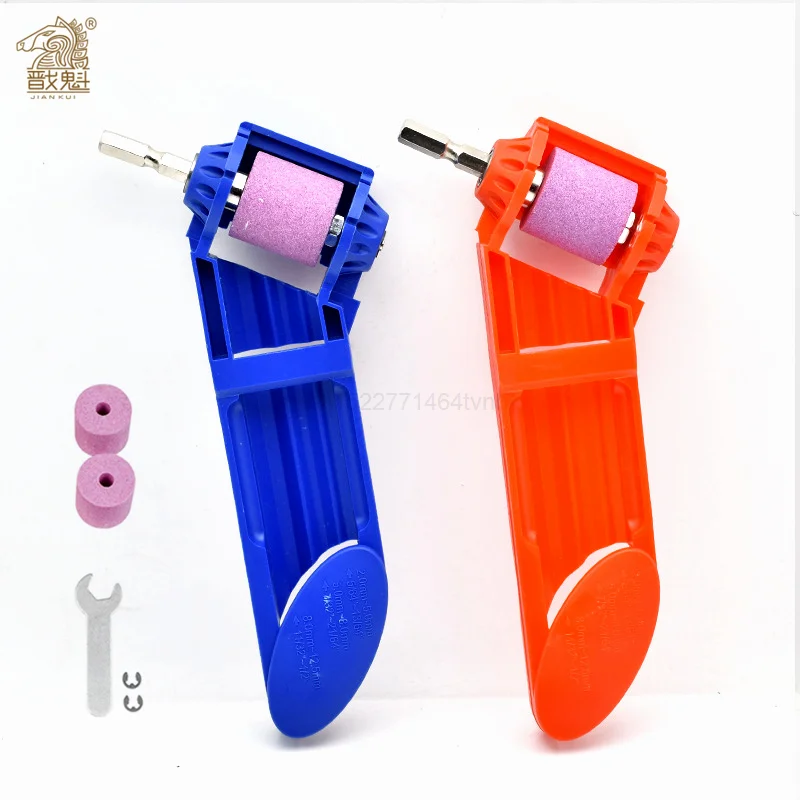 1PCS Drill Bit Sharpener Portable Drill Bit Grinder Diamond Powered Tool High Hardness Sharpener for Iron-based Drill Bits