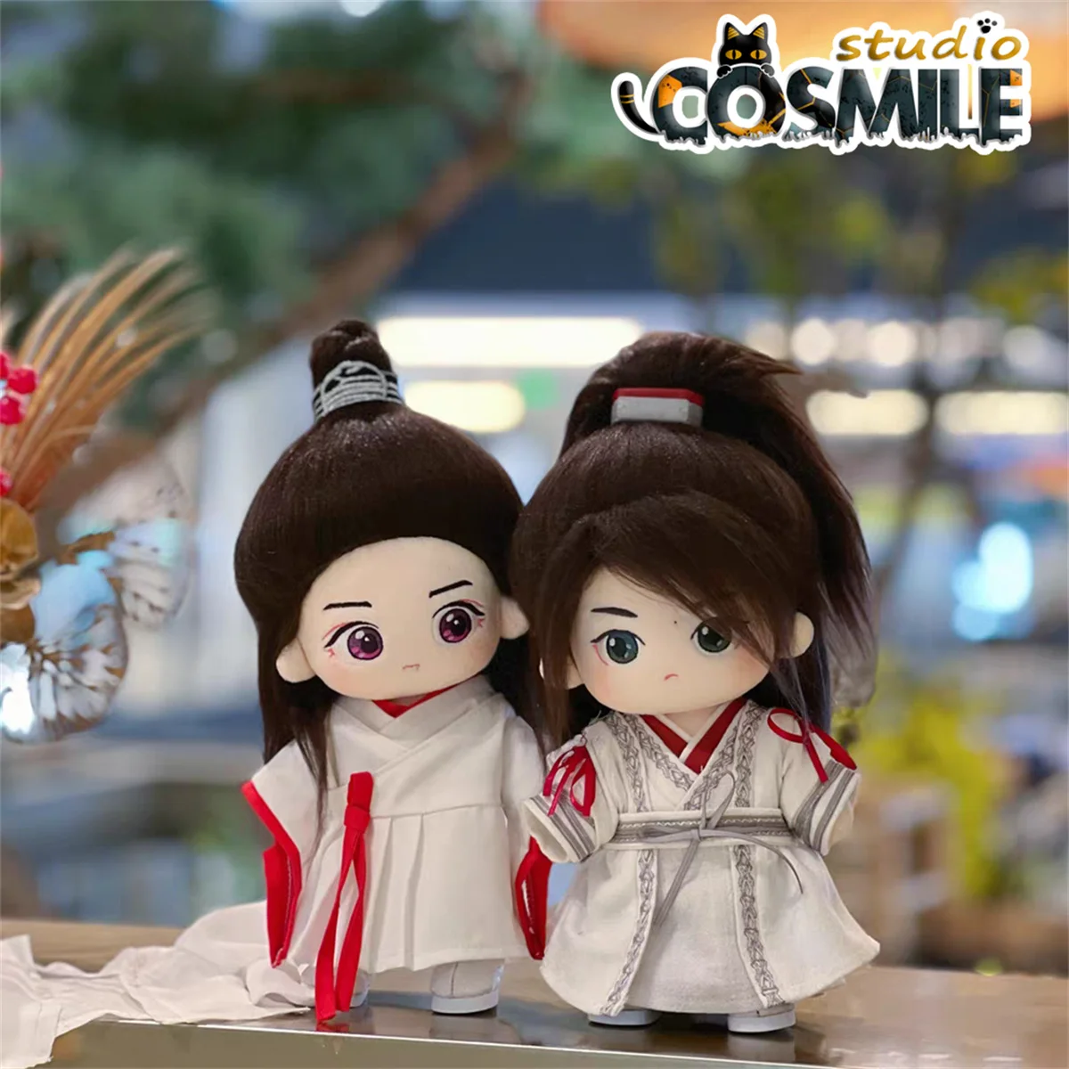 

The Untamed Xiao Zhan Shi Ying Yibo Xie Yun Lan Wangji Stuffed Plushie 20cm Plush Doll Body Clothes GG Jun