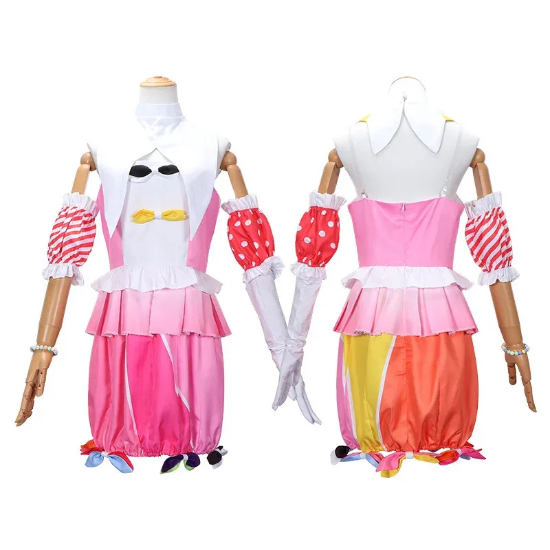 مشروع SEKAI العجائب شوتايم حية سيئة فرقة Kamishiro Shiraishi Kusanagi Otori Azusawa تأثيري حلي مجموعة شعر مستعار مخصص