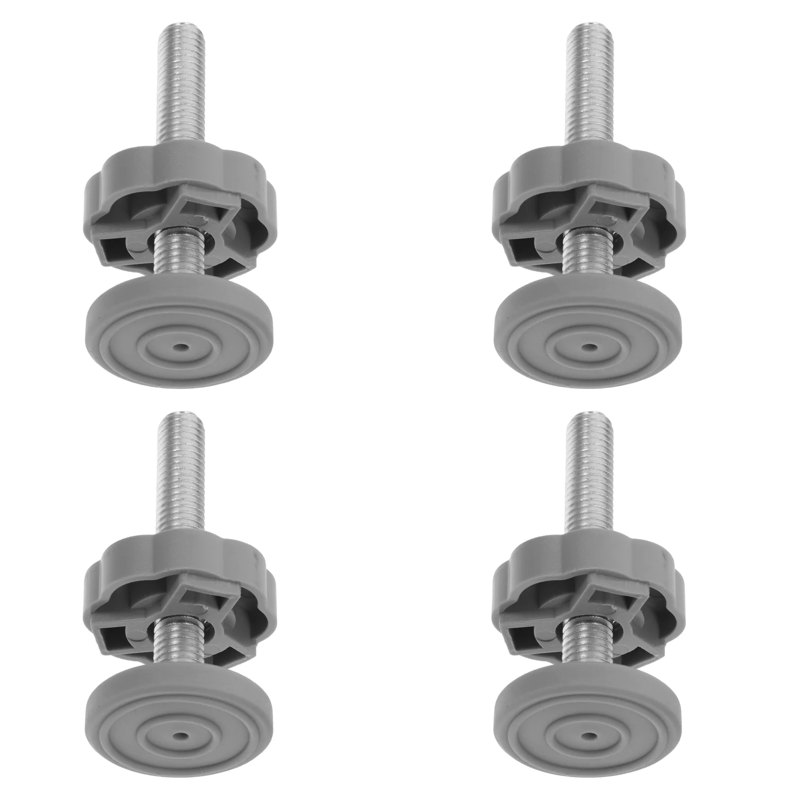 4 Pcs Bolts Safety Door Screw Baby Gate Threaded Spindle Rods Grey Pressure Mounted For Screws