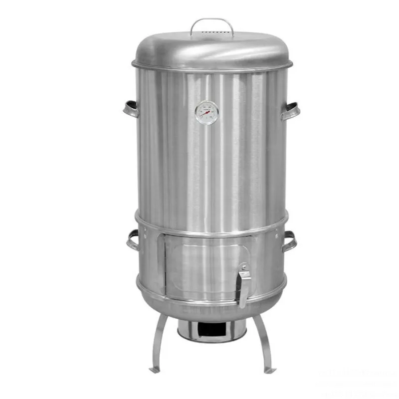 Charcoal BBQ Grill Outdoor Smokeless Roaster for Duck Chicken Skewers Home Use
