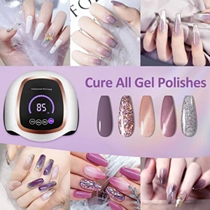 Professional UV LED nail lamp, dryer to dry the entire gel polish, automatic detection, salon equipment tool manicure, 4 timer 6 Main Sales Cabin UV Led Nail Gel - №2