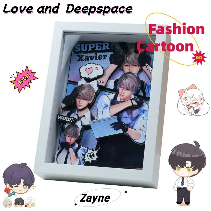 

Love and Deepspace 3D Decorative Painting Cute Fashion Cartoon Boys and Girls Bedroom Decoration Gift for Friend's Birthday