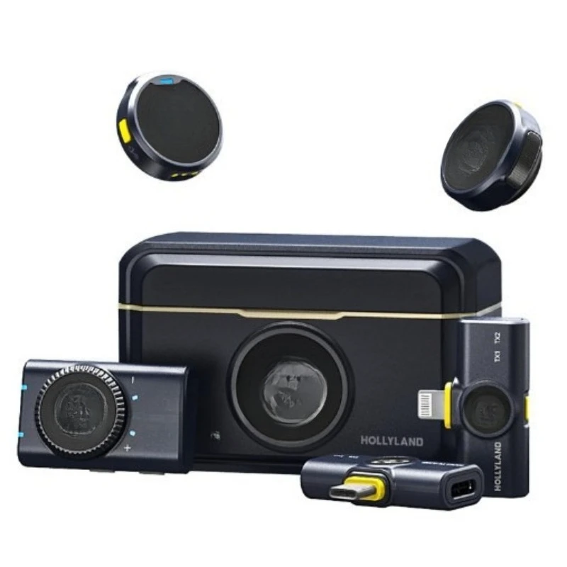 

Wireless microphone collar clip radio microphone recording mobile phone camera noise reduction