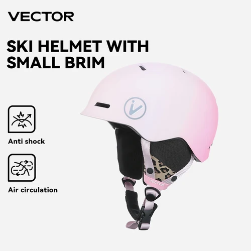 Imagen 2 del producto VECTOR-casco de esquí de seguridad, casco de Snowboard moldeado integralmente, motocicleta, extraíble, esquí, nieve, marido, hombres, mujeres, niños