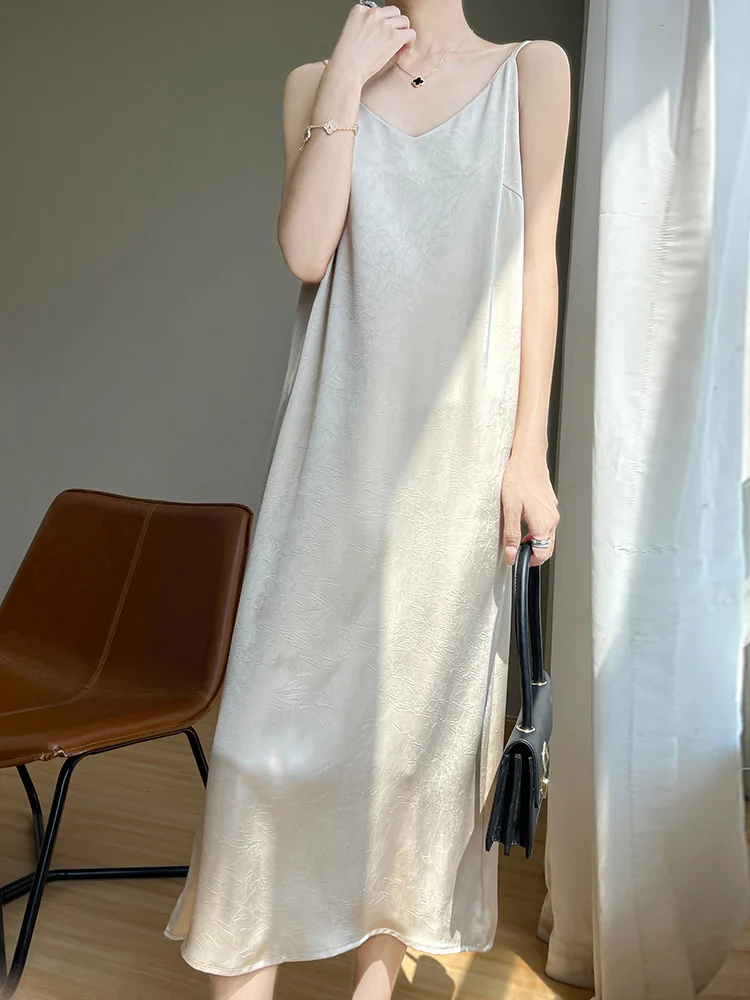 الحرير الساتان المرأة الأزهار التطريز ألف خط حزام الدكتور طويل الصيف خلات قاعدة تنورة Ele الشعور الدكتور تخفيف Sle