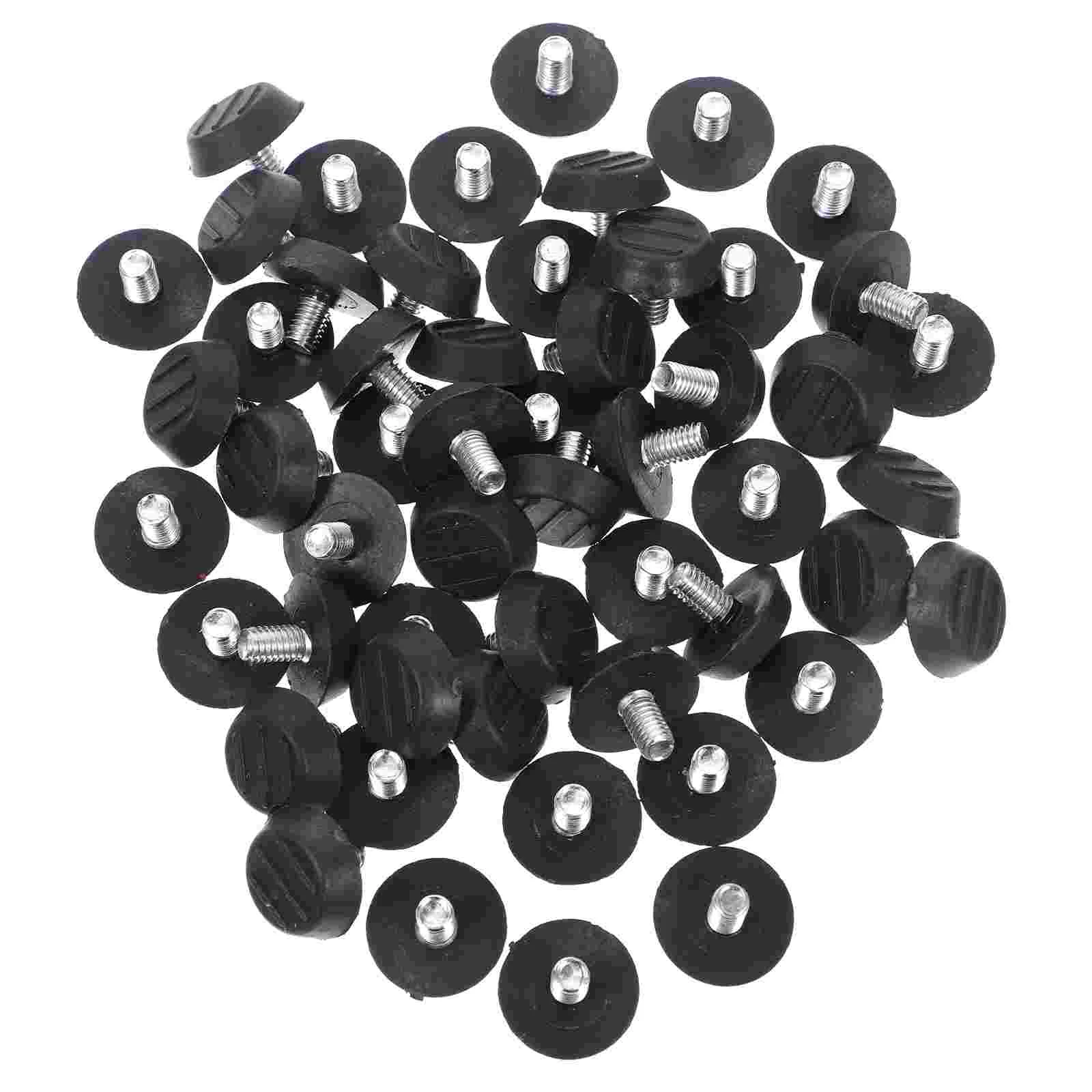 100 peças mesa de nível de espírito e tapetes de cadeira pernas pés nivelador de móveis de plástico