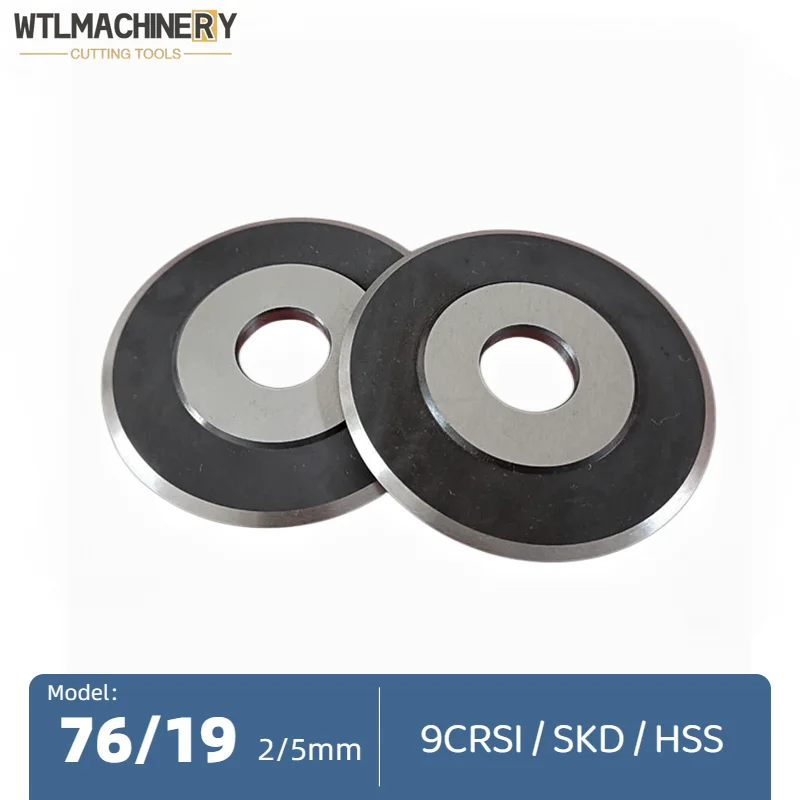 Talhadeira Pneumática Lâmina Redonda 76×19 mm Corte Máquina Ferramentas de Corte Pcs