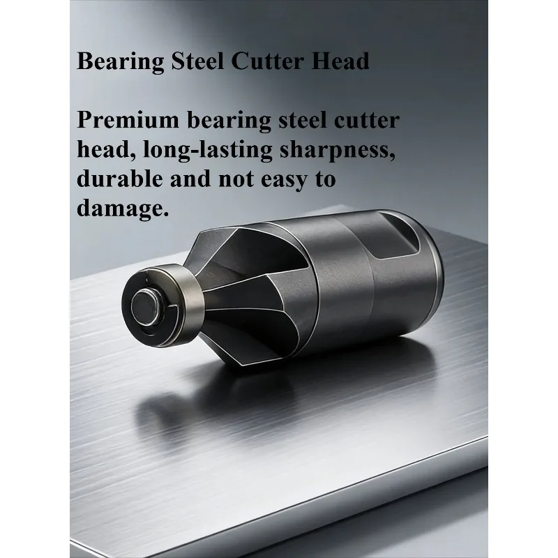 Electric Chamfer Tool Angle Grinder To Trimmer Wood Edge Banding Milling Cutter Deburring Tool