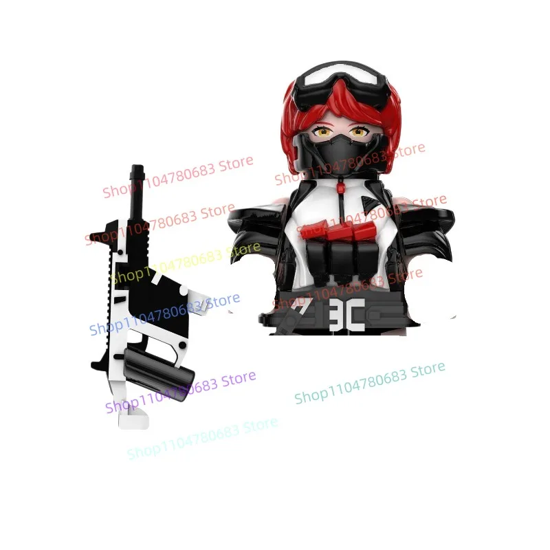 

MOC Building Blocks Mini Figure, Delta SJZ004 SJZ005, Assembled Model Ornament, Anime Cartoon Toy, Holiday Gift Action Figure