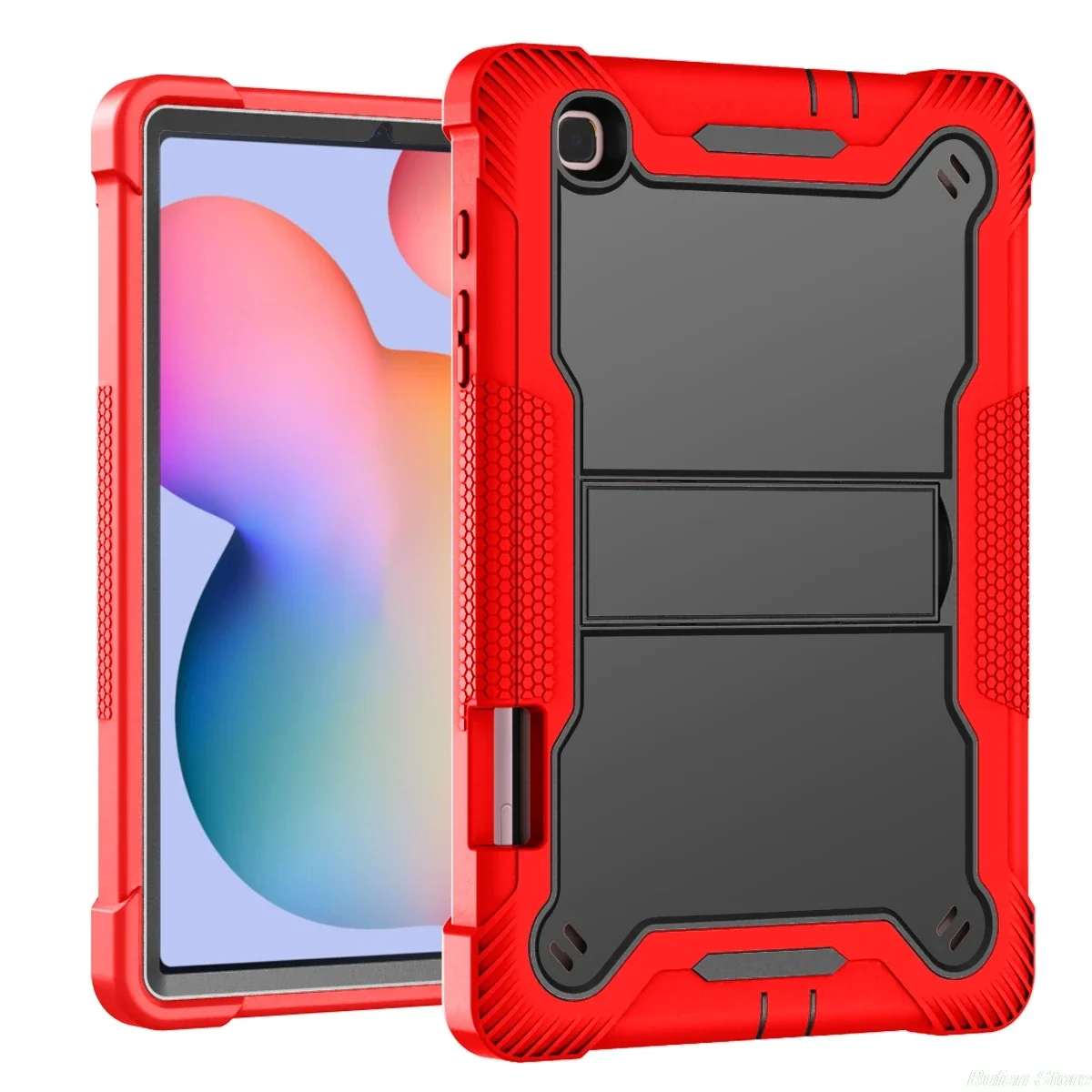 

For samsung Galaxy Tab S6 Lite P620 P625 P627 10.4 2024 Case P610 P619 Heavy Duty Armor Case Kids Hybrid Cover PC-Silicone Case