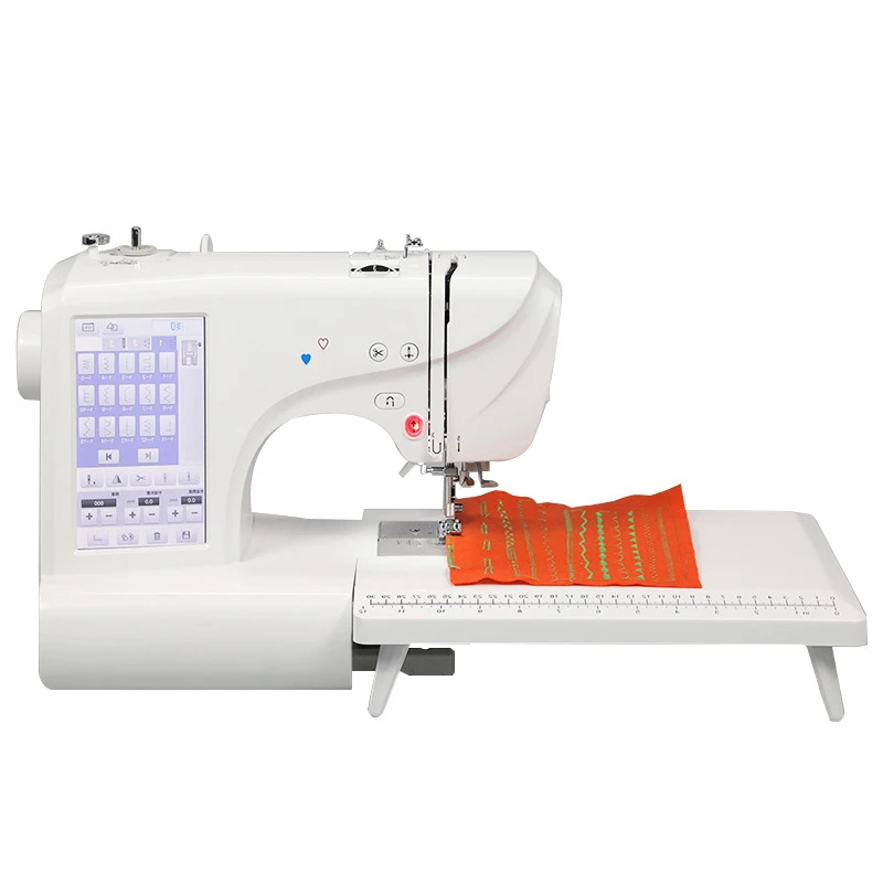 45W Portable Computerized Small Electric Embroidery Machine 7