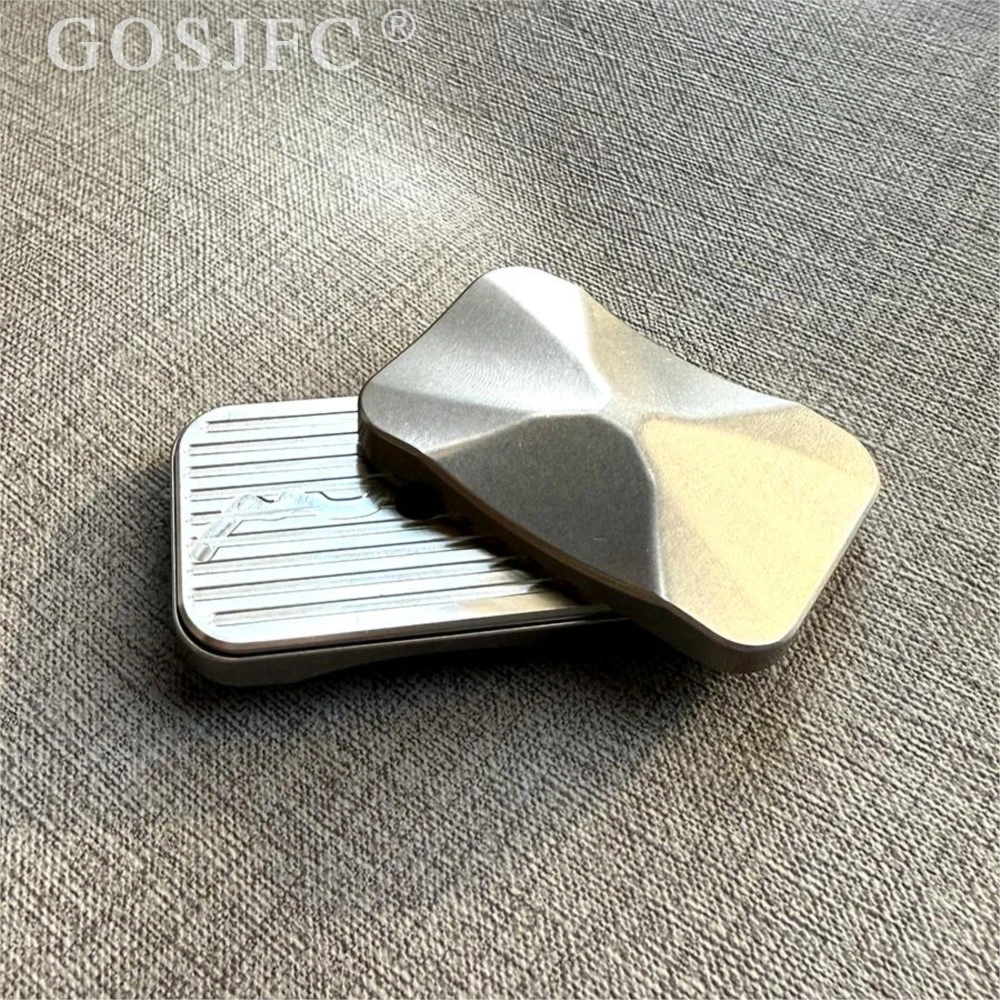 Titanium Magnetism Unlimited Pushing Slider Fidget Toys For Adults Fidget Spinner