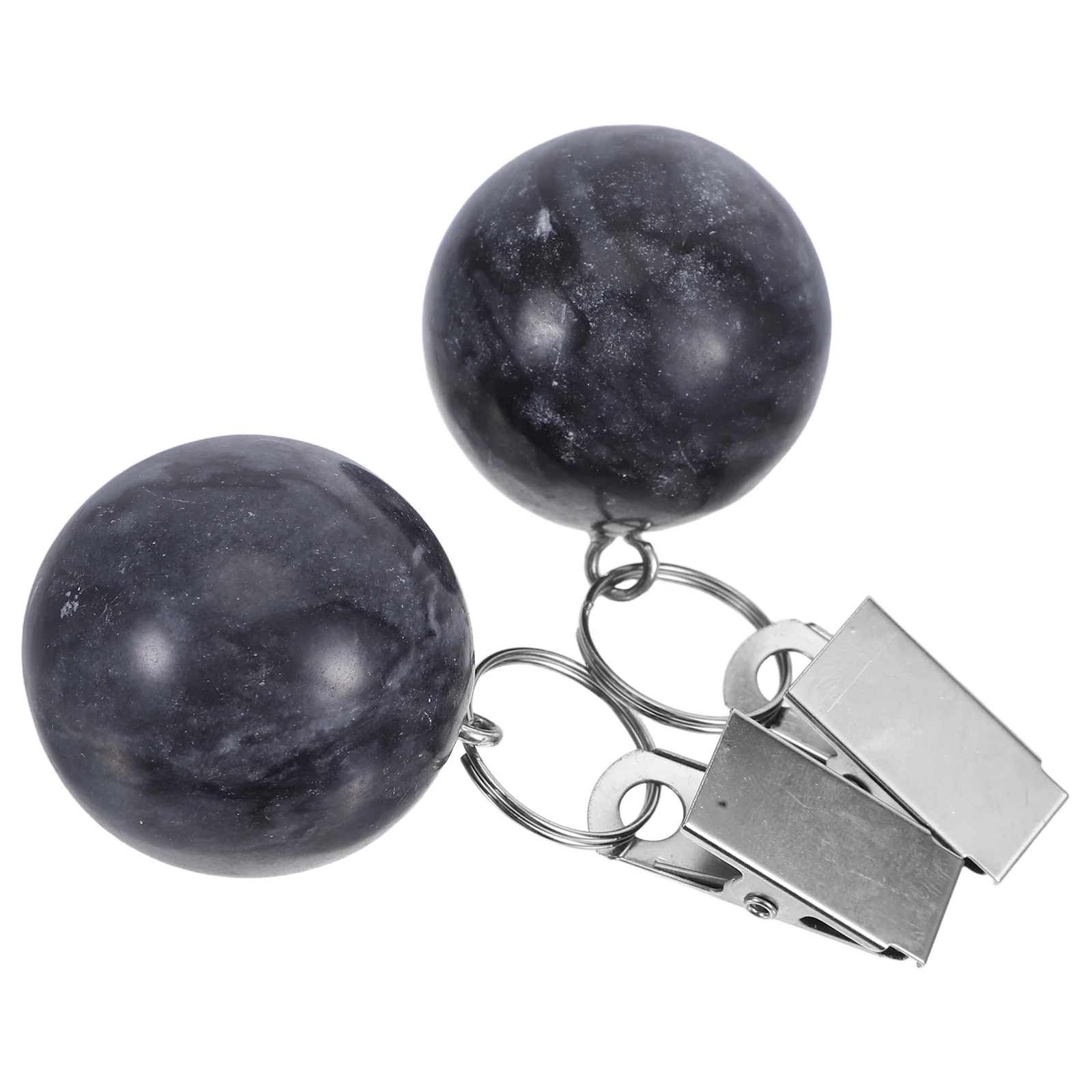 

2pcs Marble Tablecloth Clips Windproof Heavy Duty Holders For Outdoor Tables Picnic Beach Decor Creative Design Curtain