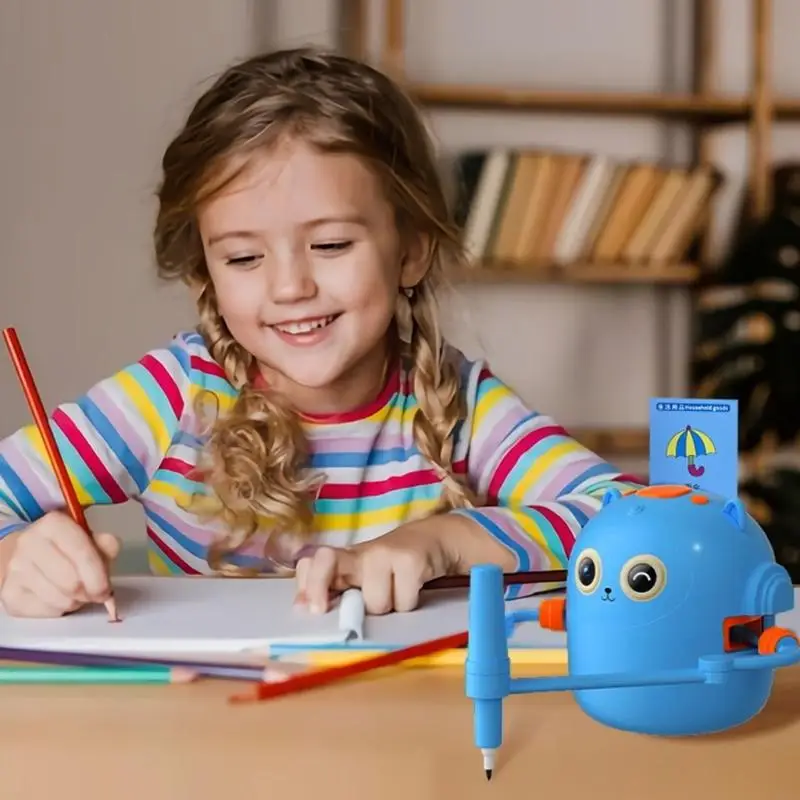 96GC STEM HỌC TẬP Vẽ đồ chơi robot trẻ tự động vẽ đồ chơi nghệ thuật giáo dục sớm
