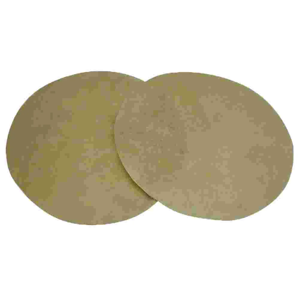 

2 Pcs Drum Skin Heads Replacement Accessories for Home African Household Goat Brown