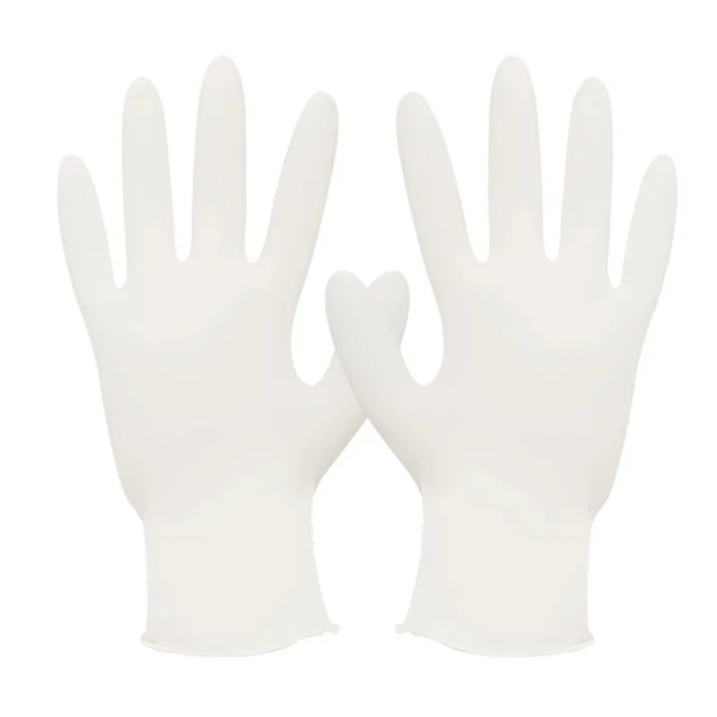 10 pcs Medical Disposable Protective Latex Rubber Gloves For Surgical Examination In Operating Room For Doctor Food Laboratory