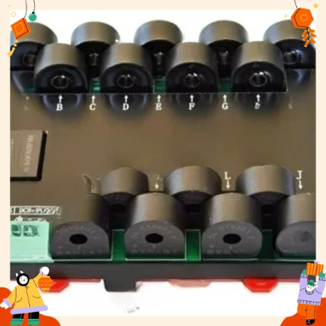 Multi-Channel 16-Channel AC Current Acquisition Module, Current Detection Sensor Transmitter