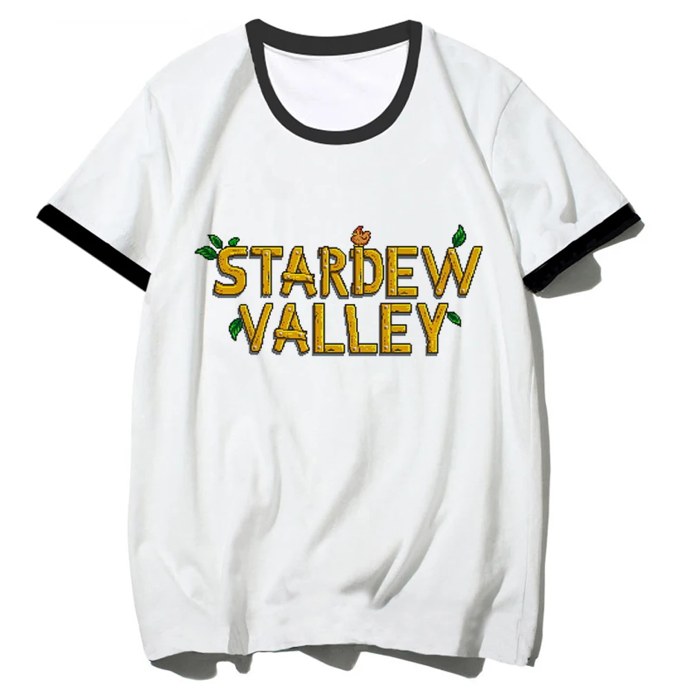 Stardew Valley Tee women designer anime summer t shirt female designer y2k funny clothes